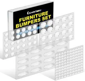 182pcs Clear Cabinet Bumper PadsSoft Close Cabinet Door Bumper DotsSelf-Adhesive Silicone Buffer Set with 4 Shapes for Doors, Drawers & Furniture Sound Dampening & Surface Protection 182pcs Clear Cabinet Bumper PadsSoft Close Cabinet Door Bumper DotsSelf-Adhesive Silicone Buffer Set with 4 Shapes for Doors, Drawers & Furniture Sound Dampening & Surface Protection