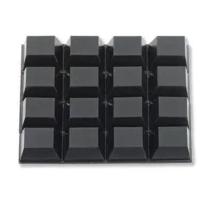 Rubber Feet - Adhesive 16PCS, Black, Stick on, Self Adhesive Bumpers Rubber Feet - Adhesive 16PCS, Black, Stick on, Self Adhesive Bumpers