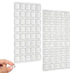 80 Pcs Rubber Bumpers Cabinet Door Bumpers Adhesive Rubber Feet (2 Size) 80 Pcs Rubber Bumpers Cabinet Door Bumpers Adhesive Rubber Feet (2 Size)