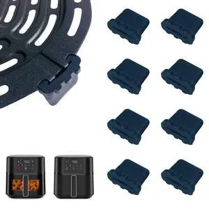 Air Fryer Rubber Feet for Chefman 6QT Compact Air Fryers, 8PCS Premium Silicone Rubber Legs Bumpers Pads Pieces Tips Tabs Stops Stoppers Spacers Attachments for 6QT Chefman Air Fryer Air Fryer Rubber Feet for Chefman 6QT Compact Air Fryers, 8PCS Premium Silicone Rubber Legs Bumpers Pads Pieces Tips Tabs Stops Stoppers Spacers Attachments for 6QT Chefman Air Fryer