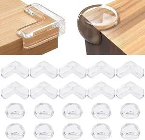 20 Pack Corner Protector Baby, Table Corner Protectors for Baby Guards Clear for Furniture Corner Protectors Proof Covers Baby Safety 20 Pack Corner Protector Baby, Table Corner Protectors for Baby Guards Clear for Furniture Corner Protectors Proof Covers Baby Safety