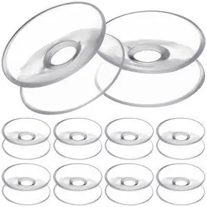 10pcs Double Sided Suction Cups, Clear Heavy Duty Silicone Sucker Pads, Glass Table Top Spacers Bumpers for Furniture, Window, Bathroom & Aquarium (30mm/1.18") 10pcs Double Sided Suction Cups, Clear Heavy Duty Silicone Sucker Pads, Glass Table Top Spacers Bumpers for Furniture, Window, Bathroom & Aquarium (30mm/1.18")