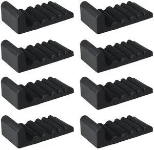8 Pack Silicone Trash Can Bumpers, Wall & Floor Protector for Round & Square Garbage Bins, No-Drill Universal Design for Kitchen, Office, Bathroom, Baby Room, Scratch-Free Floor & Wall Protection 8 Pack Silicone Trash Can Bumpers, Wall & Floor Protector for Round & Square Garbage Bins, No-Drill Universal Design for Kitchen, Office, Bathroom, Baby Room, Scratch-Free Floor & Wall Protection