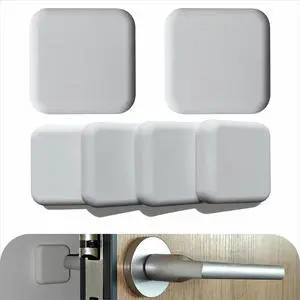 1.77'' Door stoppers Wall White 6 Pack Silicone Door Bumpers Self-Adhesive Door Knob Guard Wall Shield Protect Wall Surface for Home Office 1.77'' Door stoppers Wall White 6 Pack Silicone Door Bumpers Self-Adhesive Door Knob Guard Wall Shield Protect Wall Surface for Home Office