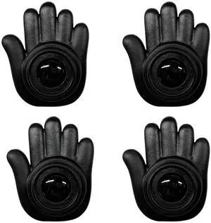 4PCS Palm Shape Car Door Shock Absorber Pad Soundproof Slam Stopper 4PCS Palm Shape Car Door Shock Absorber Pad Soundproof Slam Stopper