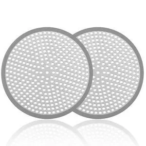 Drain Hair Catcher, 2pcs Round Shower Drain Cover for Bathroom, Drain Strainer, Stainless Steel and Silicone (Round) Drain Hair Catcher, 2pcs Round Shower Drain Cover for Bathroom, Drain Strainer, Stainless Steel and Silicone (Round)