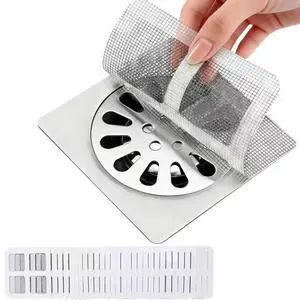 Shower Drain Hair Catcher 30 Pack for Disposable Drain Covers Shower Drain Hair Catcher 30 Pack for Disposable Drain Covers