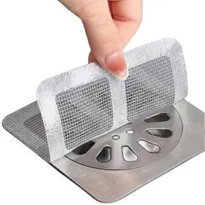 30Pack Disposable Shower Drain Hair Catcher 4" X 4" Drain Hair Catcher Mesh Stickers Shower Drain Mesh Stickers for Bathroom Accessories, Kitchen, Sink, Bathtub 30Pack Disposable Shower Drain Hair Catcher 4" X 4" Drain Hair Catcher Mesh Stickers Shower Drain Mesh Stickers for Bathroom Accessories, Kitchen, Sink, Bathtub