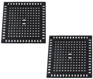 Catcher/Drain Strainer/Shower Drain Cover for Bathroom Floor Drain, Stainless Steel and Silicone (2pack,4.9 inch) (Black) Catcher/Drain Strainer/Shower Drain Cover for Bathroom Floor Drain, Stainless Steel and Silicone (2pack,4.9 inch) (Black)