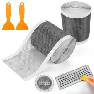 2 Pack Disposable Shower Drain Hair Catcher with Removal Tool, Self-Adhesive Floor Drain Covers Stickers for Linear Shower Drain Bathroom Home Kitchen, 4 Inch /4.7 Inch x 33 ft 2 Pack Disposable Shower Drain Hair Catcher with Removal Tool, Self-Adhesive Floor Drain Covers Stickers for Linear Shower Drain Bathroom Home Kitchen, 4 Inch /4.7 Inch x 33 ft