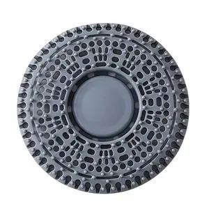 5.5 In Shower Hair Drain Catcher With Weighted Metal Core And Non-Slip Base, Modern Minimalist Design, Fits Most Standard Shower, Bathroom, Laundry And Kitchen Drains (Grey) 5.5 In Shower Hair Drain Catcher With Weighted Metal Core And Non-Slip Base, Modern Minimalist Design, Fits Most Standard Shower, Bathroom, Laundry And Kitchen Drains (Grey)