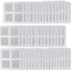 50 PCS Disposable Hair Catcher Shower Drain Cover Adhesive Mesh Stickers for Bathroom Bathtub Laundry Sink Kitchen Disposable Drain Covers Hair Trap Sticker for Human and Pet Hair 50 PCS Disposable Hair Catcher Shower Drain Cover Adhesive Mesh Stickers for Bathroom Bathtub Laundry Sink Kitchen Disposable Drain Covers Hair Trap Sticker for Human and Pet Hair
