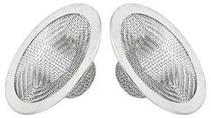 Drain Hair Catcher,Mesh Metal Sink Strainer Set of 2,Fits for Bathroom Bathtub Wash Basin Hole Shower Drains(2.75" Top / 1") Drain Hair Catcher,Mesh Metal Sink Strainer Set of 2,Fits for Bathroom Bathtub Wash Basin Hole Shower Drains(2.75" Top / 1")