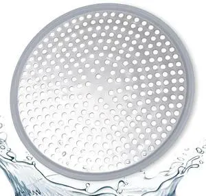 Stainless Steel Shower Drain Hair Catcher/Strainer/Silicone Edges Stainless Steel Shower Drain Hair Catcher/Strainer/Silicone Edges