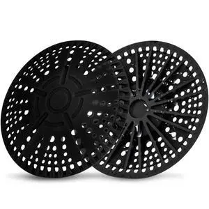 Shower Drain Hair Catcher, 2 Pack 5.5 Inch Silicone Large Drain Cover, Bathroom Hair Drain Catcher, Flat Anti-Clog Hair Trap for Shower, Bathtub, Tub & Sink Hair Strainer(Black) Shower Drain Hair Catcher, 2 Pack 5.5 Inch Silicone Large Drain Cover, Bathroom Hair Drain Catcher, Flat Anti-Clog Hair Trap for Shower, Bathtub, Tub & Sink Hair Strainer(Black)