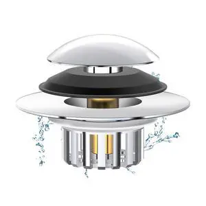 3 in 1 Bathtub Drain Stopper Bathtub Drain Hair Catcher, Pop-up Tub Stopper with Effective Filter Basket, Anti-Clogging Bathtub Drain Plug Bath Tub Stoppers for 1.45-1.8" Drain Shoe 3 in 1 Bathtub Drain Stopper Bathtub Drain Hair Catcher, Pop-up Tub Stopper with Effective Filter Basket, Anti-Clogging Bathtub Drain Plug Bath Tub Stoppers for 1.45-1.8" Drain Shoe