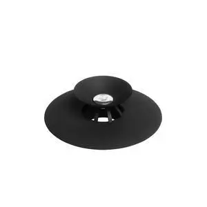 Flex Drain Stop/Hair Catcher, Black Flex Drain Stop/Hair Catcher, Black