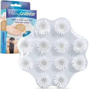 As Seen on Shark Tank Hair Shower Drain Hair Catcher, Hair Stopper Bathtub Drain Protector, & Catcher Drain Cover Alternative, Must-Haves HairyGrabster, 1 Pack, White As Seen on Shark Tank Hair Shower Drain Hair Catcher, Hair Stopper Bathtub Drain Protector, & Catcher Drain Cover Alternative, Must-Haves HairyGrabster, 1 Pack, White