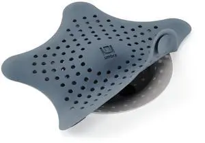 Starfish Hair Catcher, Fun Drain Cover Fits Most Standard Tub and Shower Drains, 6" Diameter, Slate Blue Starfish Hair Catcher, Fun Drain Cover Fits Most Standard Tub and Shower Drains, 6" Diameter, Slate Blue