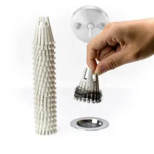 20 Pack | Bathtub Hair Catcher Strainer Trap for Standard Size 1.75 inch Tub Drain | Eco-Friendly Bioplastic 20 Pack | Bathtub Hair Catcher Strainer Trap for Standard Size 1.75 inch Tub Drain | Eco-Friendly Bioplastic