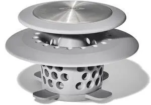 Good Grips Stainless Steel Hair Catch Drain Protector Good Grips Stainless Steel Hair Catch Drain Protector