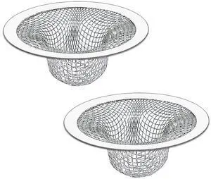 2PCS Tub Drain Hair Catcher - 2.75 inch Shower Drain Mesh Strainer, Stainless Steel Shower Bathtub Drain Cover, Bathroom Sink Strainer Filter Basket for Bathroom Sink, Wash Basin Floor Drain 2PCS Tub Drain Hair Catcher - 2.75 inch Shower Drain Mesh Strainer, Stainless Steel Shower Bathtub Drain Cover, Bathroom Sink Strainer Filter Basket for Bathroom Sink, Wash Basin Floor Drain