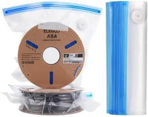 Filament Storage Bags Upgraded, 10 Pack Vacuum Sealed Bags Dust Proof Humidity Resistant for Keeping 3D Printer Filament Dry(13.8 * 12.6 inch) No Pump Included Filament Storage Bags Upgraded, 10 Pack Vacuum Sealed Bags Dust Proof Humidity Resistant for Keeping 3D Printer Filament Dry(13.8 * 12.6 inch) No Pump Included