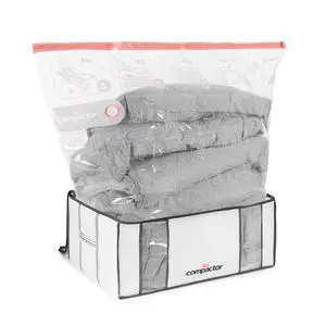 Vacuum Storage Bag & Semi-Rigid Box, Closet Organizer, 210L Vacuum Storage Bag & Semi-Rigid Box, Closet Organizer, 210L