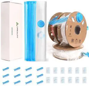 3D Printer Filament Storage Bags, 12 PCS Reusable 35x35 cm Filament Vacuum Storage Bags for 1kg 3D Filament Storage, Dustproof & Moisture-Proof Filament Bags for ABS PETG PLA Storage 3D Printer Filament Storage Bags, 12 PCS Reusable 35x35 cm Filament Vacuum Storage Bags for 1kg 3D Filament Storage, Dustproof & Moisture-Proof Filament Bags for ABS PETG PLA Storage