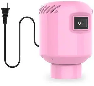 Electric Pump for Vacuum Storage Bags, Travel Vacuum Pump for Various Vacuum Seal Bags Portable Vacpack Air Pump for Compression Clothing Blanket Luggage Pink (Storage Bag Not Included) Electric Pump for Vacuum Storage Bags, Travel Vacuum Pump for Various Vacuum Seal Bags Portable Vacpack Air Pump for Compression Clothing Blanket Luggage Pink (Storage Bag Not Included)
