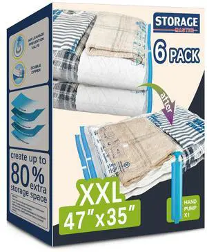 Jumbo Vacuum Bags, for Blanket, Bedding, Comforters Jumbo Vacuum Bags, for Blanket, Bedding, Comforters