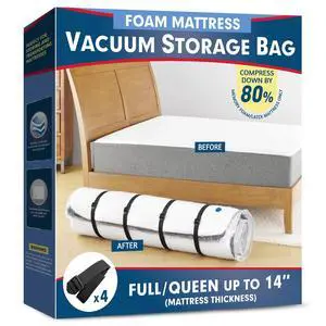 Vacuum Mattress Bag for Memory Foam and Latex Vacuum Mattress Bag for Memory Foam and Latex