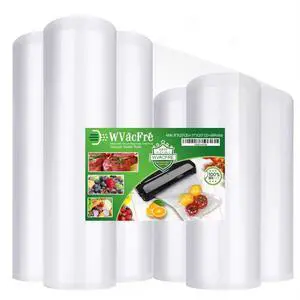 6 Rolls 8"&11"x20' Vacuum Sealer Rolls BPA Free Sous Vide Storage 6 Rolls 8"&11"x20' Vacuum Sealer Rolls BPA Free Sous Vide Storage
