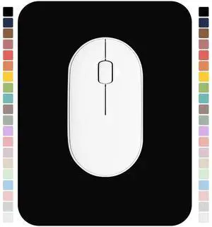 Small Mouse Pad 6 x 8 Inch, Horizontal and Vertical Flexible use. Great for Traveling, Wireless laptops, Keyboard Trays, Offices, etc. (Black) Small Mouse Pad 6 x 8 Inch, Horizontal and Vertical Flexible use. Great for Traveling, Wireless laptops, Keyboard Trays, Offices, etc. (Black)