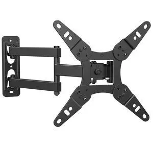 32+ 40 inch Full Motion TV Wall Mount for 13-43" TVs & Monitor, 360° Rotating Small TV Mount Bracket, Articulating Swivel Tilting Extension, Max VESA 200x200mm, Single Studs, 55 lbs 32+ 40 inch Full Motion TV Wall Mount for 13-43" TVs & Monitor, 360° Rotating Small TV Mount Bracket, Articulating Swivel Tilting Extension, Max VESA 200x200mm, Single Studs, 55 lbs