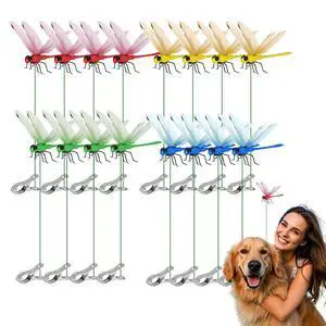 3D Fake Dragonfly Yard Decor, Realistic Outdoor Indoor Dragonfly Ornaments with Clips for Hat, Plants, Patio, Porch, Lawn Decor (16PCS) 3D Fake Dragonfly Yard Decor, Realistic Outdoor Indoor Dragonfly Ornaments with Clips for Hat, Plants, Patio, Porch, Lawn Decor (16PCS)