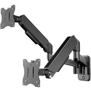 Dual Monitor Wall Mount for 17-32 inch Flat/Curved Computer Screens Dual Monitor Wall Mount for 17-32 inch Flat/Curved Computer Screens