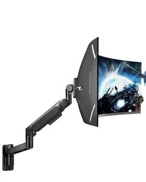Monitor Wall Mount for 24-57 Inch Ultrawide Screen, Black Monitor Wall Mount for 24-57 Inch Ultrawide Screen, Black