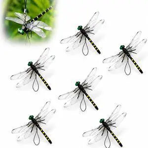 3D Artificial Dragonfly Bug Repellent, Lifelike Dragon Fly Clips for Bugs Repellent, Durable Outdoor Garden Decor, Realistic Fly Deterrent for Patio Yard Plants 3D Artificial Dragonfly Bug Repellent, Lifelike Dragon Fly Clips for Bugs Repellent, Durable Outdoor Garden Decor, Realistic Fly Deterrent for Patio Yard Plants