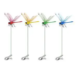4 Pack Dragonfly Clip, 3D Small Fake Dragon Fly Clips, Garden Stakes Decor, Dragonflies Decoration for Clothes, Hats, Pets and Deer, Horse, Bird and Fly Scare Devices Indoor Outdoor 4 Pack Dragonfly Clip, 3D Small Fake Dragon Fly Clips, Garden Stakes Decor, Dragonflies Decoration for Clothes, Hats, Pets and Deer, Horse, Bird and Fly Scare Devices Indoor Outdoor