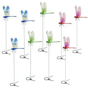 9 PCS Dragonfly Clip,Fake Dragonflies, Humming Bird Stakes, Plastics Dragonfly for Garden Stakes Decor Yard Ornaments,Deer and Horse,Fly Scare Devices for Indoor Outdoor 9 PCS Dragonfly Clip,Fake Dragonflies, Humming Bird Stakes, Plastics Dragonfly for Garden Stakes Decor Yard Ornaments,Deer and Horse,Fly Scare Devices for Indoor Outdoor