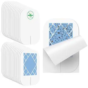 30 Pack Flying Insect Trap Refill Compatible with VEYOFLY Fly Trap VF01, Glue Board Bug Catcher, Replacement Sticky Glue Cards for Insect Bug Mosquito Gnat Fruit Fly Traps Indoors (Classic) 30 Pack Flying Insect Trap Refill Compatible with VEYOFLY Fly Trap VF01, Glue Board Bug Catcher, Replacement Sticky Glue Cards for Insect Bug Mosquito Gnat Fruit Fly Traps Indoors (Classic)