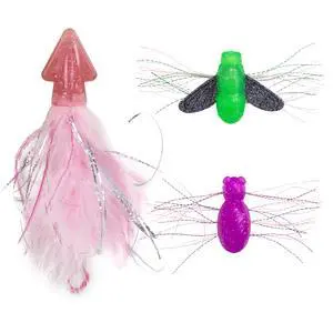 Squish Prey Cat Toys for Cats & Kittens, Multi-Textured Soft & Squishy for Bat & Carry, Catnip Infused, 25" Long, 3-Pack (Squid, Spider, Fly) Squish Prey Cat Toys for Cats & Kittens, Multi-Textured Soft & Squishy for Bat & Carry, Catnip Infused, 25" Long, 3-Pack (Squid, Spider, Fly)
