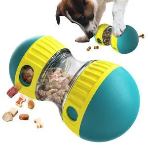 Dog Puzzle Toy Adjustable Treat Dispensing Ball Food Dispenser Tough Slow Feeder Puppy Enrichment Training Toy Pet Interactive Chase Toys for Small Medium Large Dogs to Keep Them Busy, Green Dog Puzzle Toy Adjustable Treat Dispensing Ball Food Dispenser Tough Slow Feeder Puppy Enrichment Training Toy Pet Interactive Chase Toys for Small Medium Large Dogs to Keep Them Busy, Green