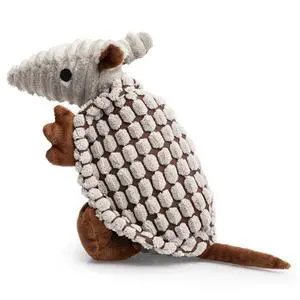 Plush Squeaky Armadillo Chew Dog Toy for Small Medium, 8" Plush Squeaky Armadillo Chew Dog Toy for Small Medium, 8"