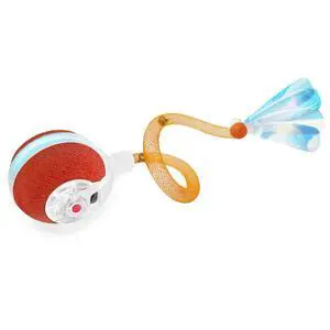 Interactive Cat Toys for Indoor Cats,The 3rd Generation Agile Moving Cat Ball with Elastic Mesh Tail,Automatic Kitten Toys for Bored Indoor Cats,Motion Activated (Orange) Interactive Cat Toys for Indoor Cats,The 3rd Generation Agile Moving Cat Ball with Elastic Mesh Tail,Automatic Kitten Toys for Bored Indoor Cats,Motion Activated (Orange)