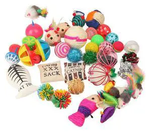 Cat Toys Variety Pack for Kitty 20 Pieces Cat Toys Variety Pack for Kitty 20 Pieces
