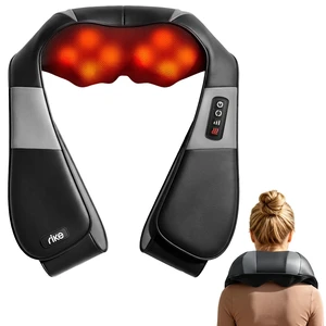 Shiatsu Neck Massager for Pain Relief Deep Tissue for Shoulder Back | FSA Eligible Item, Corded Neck and Back Massager Kneading with 3 Speeds 3 Heats, Birthday Gifts for Women Men for Home Office Shiatsu Neck Massager for Pain Relief Deep Tissue for Shoulder Back | FSA Eligible Item, Corded Neck and Back Massager Kneading with 3 Speeds 3 Heats, Birthday Gifts for Women Men for Home Office
