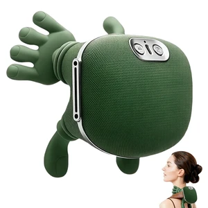Shoulder & Neck Massager with Heat, 4D Kneading Neck Massager with Bionic Finger Design, Deep Tissue Massage to Relieve Muscle Tension, Home & Office Use (Green) Shoulder & Neck Massager with Heat, 4D Kneading Neck Massager with Bionic Finger Design, Deep Tissue Massage to Relieve Muscle Tension, Home & Office Use (Green)