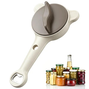 Jar Opener for Seniors& Weak Hands, 4-in-1 Non-Slip Bottle Opener | For weak hands & arthritis. Opens jars, twist-off caps, beer bottles & sauce pouches. Ergonomic, compact kitchen helper. Jar Opener for Seniors& Weak Hands, 4-in-1 Non-Slip Bottle Opener | For weak hands & arthritis. Opens jars, twist-off caps, beer bottles & sauce pouches. Ergonomic, compact kitchen helper.